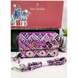 Vera Bradley Dream Diamonds‎ Lighten Up All in One RFID Crossbody Bag NEW